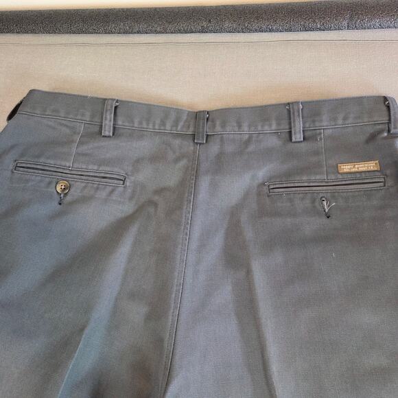 Vintage Haggar Generations Pleated 100% Cotton Slacks Men’s 38x30 Gray Mexico - Picture 12 of 12